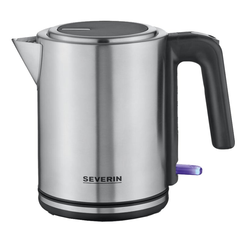 SEVERIN bouilloire WK 3449, 1,7 litre, acier inoxydable/noir, 2400 watts